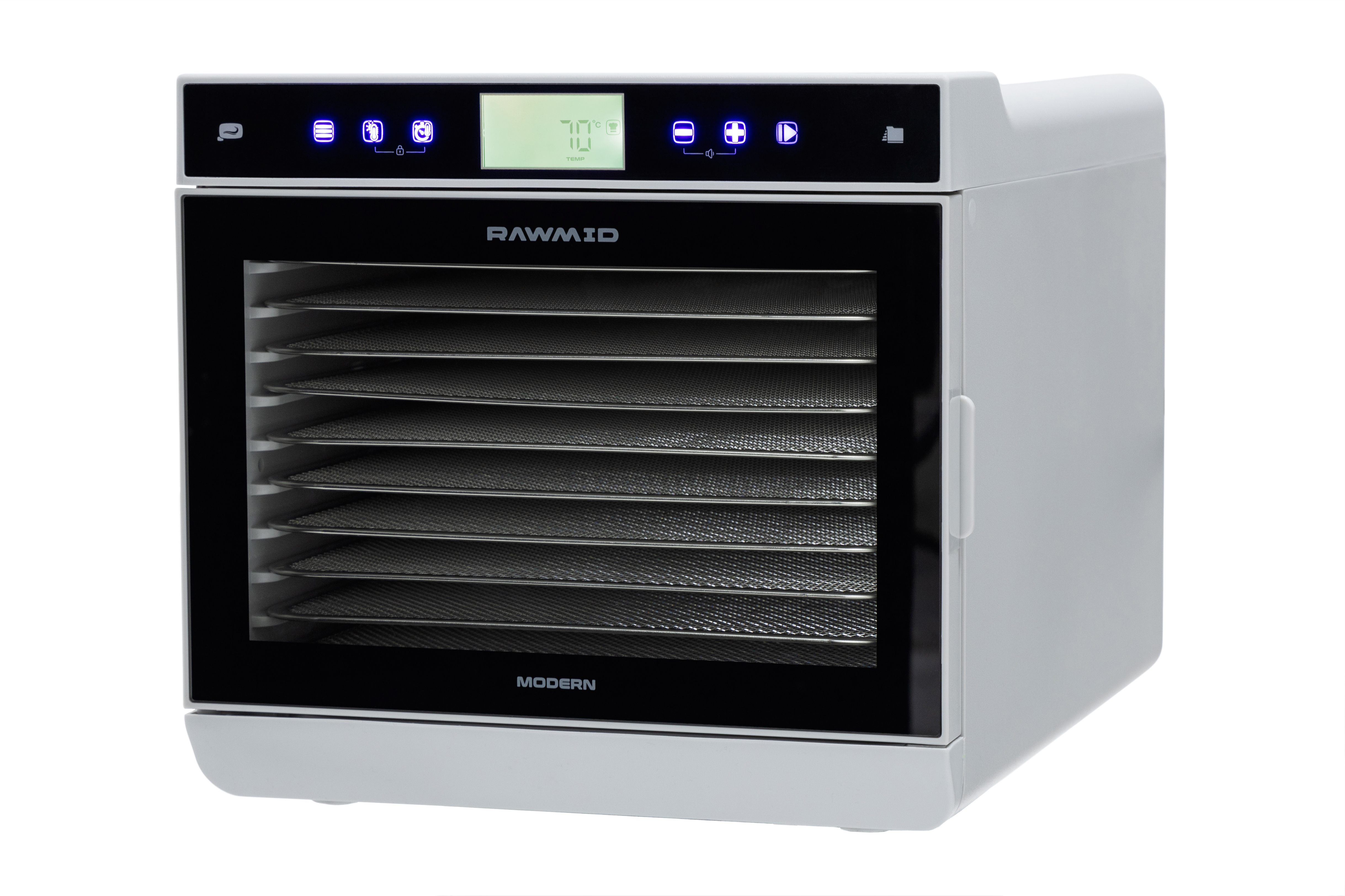 Дегидраторы RAWMID, Дегидратор RAWMID Modern RMD-0710 (стальные лотки) (цвет белый)
Дегидраторы RAWMID, Дегидратор RAWMID Modern RMD-0710 (стальные лотки) (цвет белый)