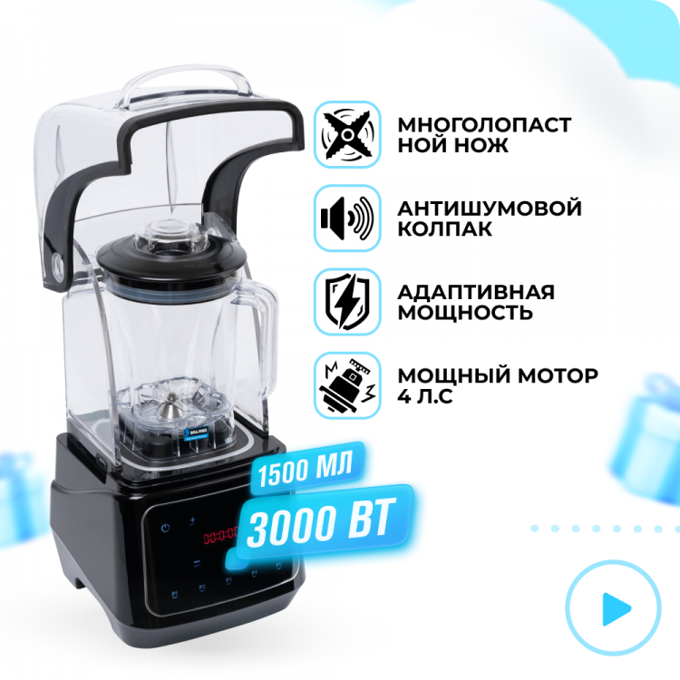 Профессиональный блендер RAWMID Professional RPB-02