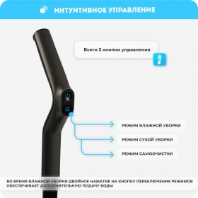 Беспроводной моющий пылесос RAWMID Modern RMV-02