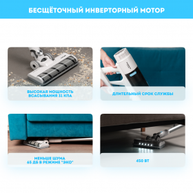 Беспроводной пылесос RAWMID Future RFV-05