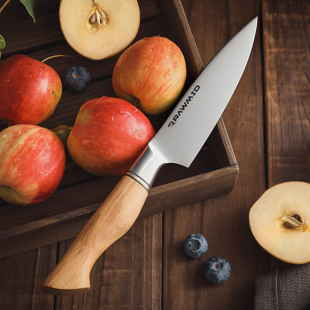 Универсальный нож RAWMID Classic RCK-13, 13 см, ручка «Оливковое дерево»