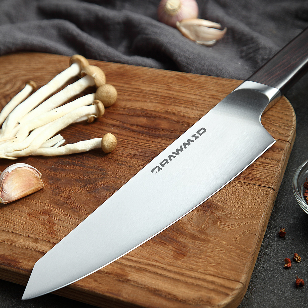 Шеф-нож RAWMID Modern RMK-21, 21 см, ручка «Эбеновое дерево»